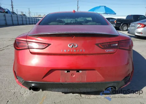 2017 Infiniti Q60 Red Sport 400 z USA, uszkodzony, nr VIN JN1FV7EK4HM610778